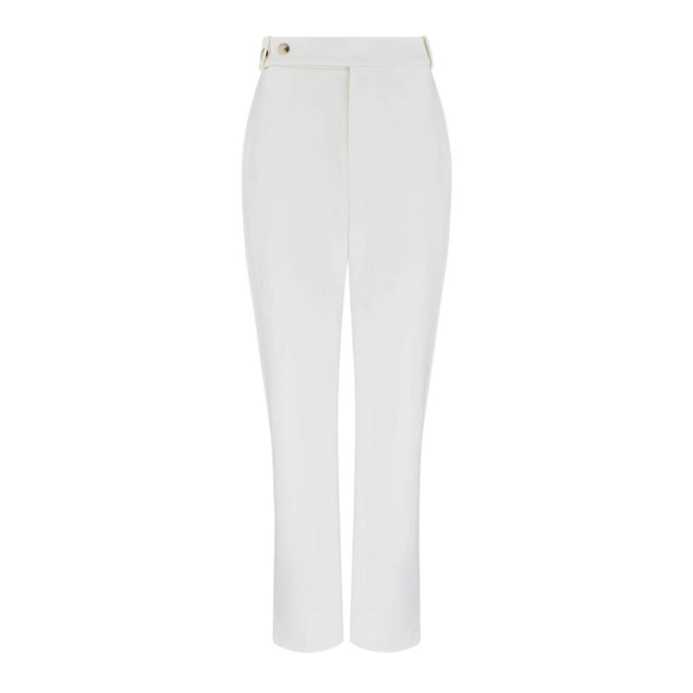 Muse Womens/Ladies The Ultimate Straight Leg Pants / White